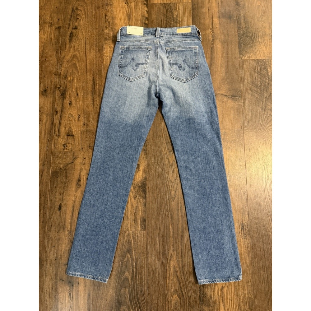 AG Adriano Goldschmied Women's The Mari Mid Rise Straight Jeans Extended Size 26